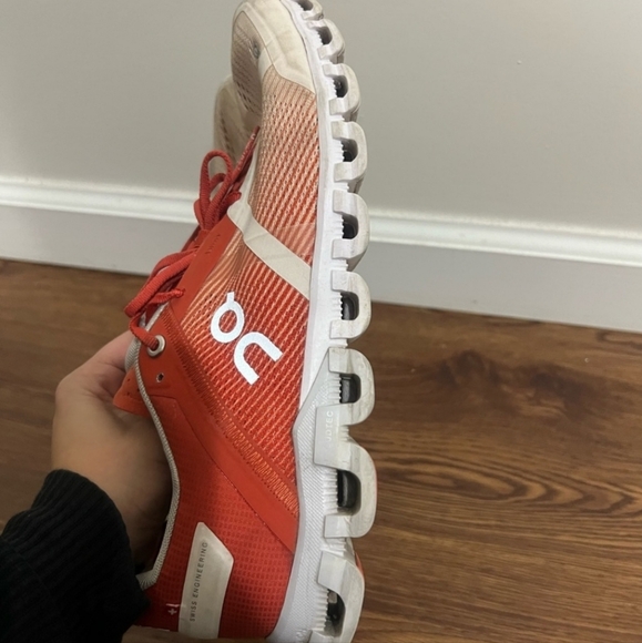 On Running Cloudflow 2.0 Rust Rose Sneakers Size 10 US $140 - Picture 5 of 12